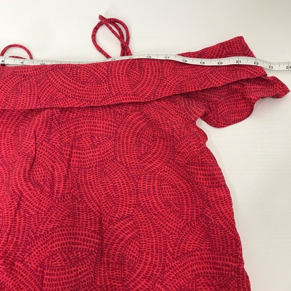 Anthropologie Maeve Mandalay Cold Shoulder Blouse Size XS - Picture 9 of 11